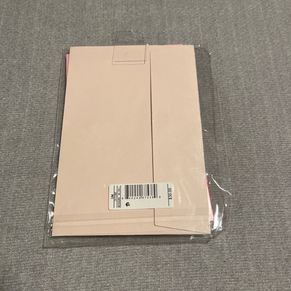 Little Words Project Thankful For You Beaded Bracelet Greeting Card Set Pink - Picture 2 of 3